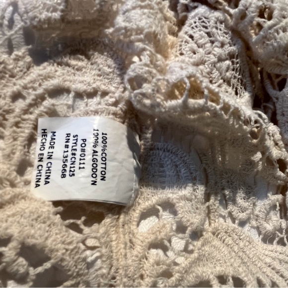 Cotton Lace Top by TeenBell. One size - Picture 7 of 7